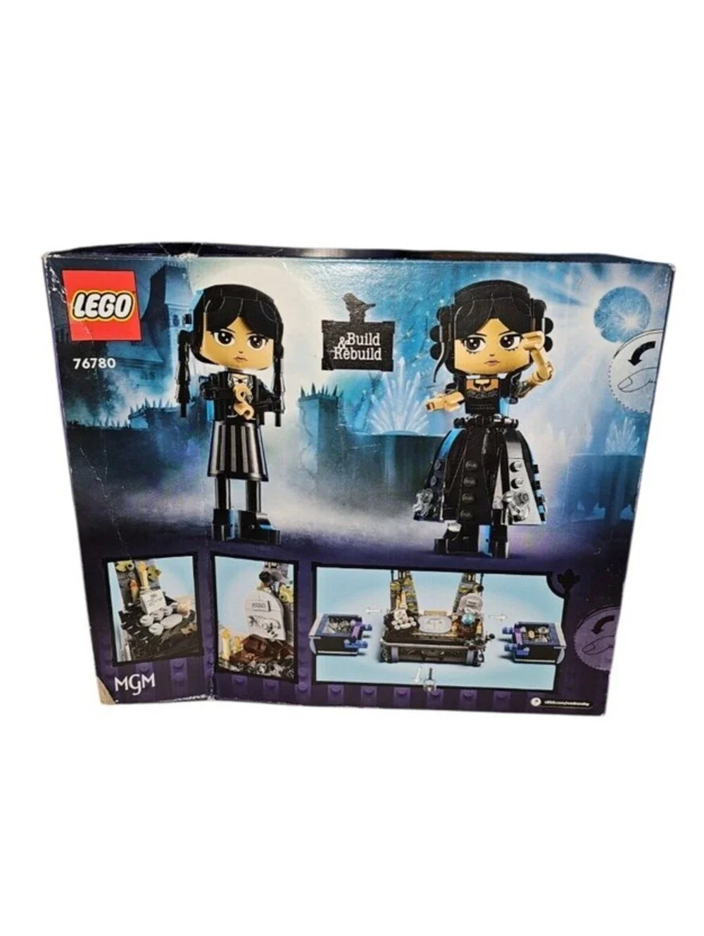 LEGO Wednesday Addams Figure 76780 NEW In Box 702 Pieces